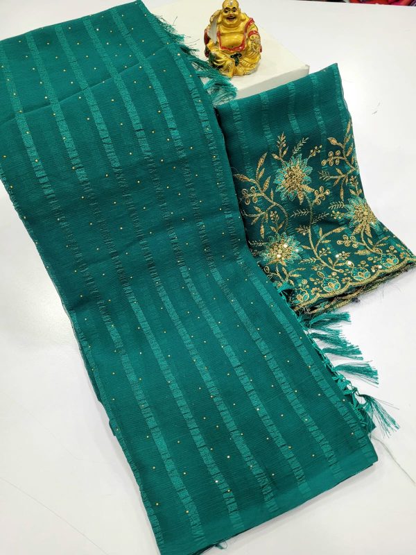 PREMIUM GEORGETTE SILK SAREES