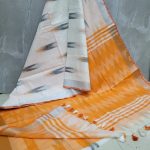 IKKAT LINEN COTTON SAREES