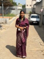 Handloom Mangalagiri silk Saree