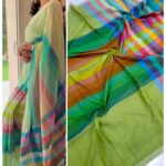 Rainbow Mulcotton Sarees