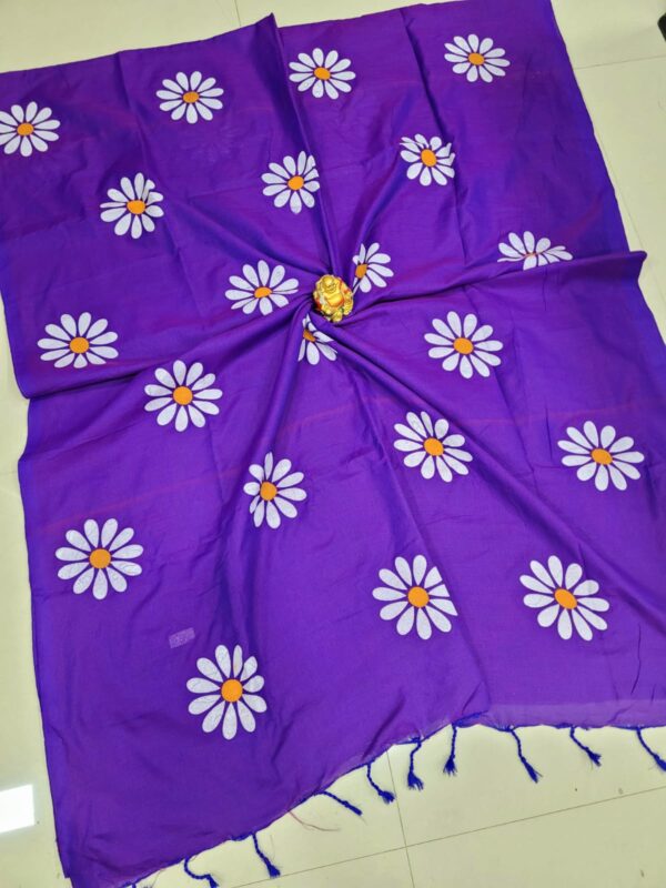 Sun Flower Khadi Cotton Sarees