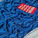 Designer wear Saree+ Hand aariwork blouse