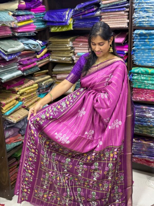 Premium Mysore Crepe Silk Sarees