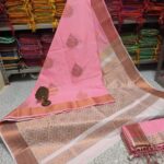 Soft Silk Sarees With Kanchi border