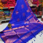 Soft Silk Sarees With Kanchi border