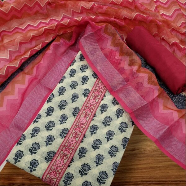 Branded Linen Digital Print Salwar (3 pcs set)