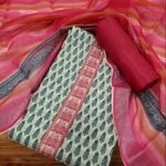 Branded Linen Digital Print Salwar (3 pcs set)