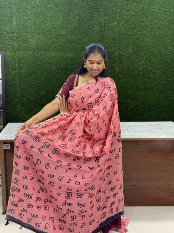 Linen Jute cotton sarees
