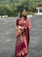 Elite Banaras Warm Silk with Beautiful Colour Combos - Image 3