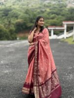 Elite Banaras Warm Silk with Beautiful Colour Combos - Image 4