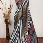 Premium Black Silk Blend Sarees