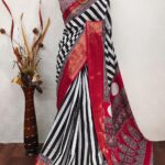 Premium Black Silk Blend Sarees