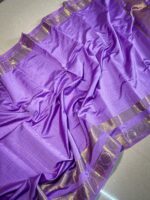 Handloom Mangalagiri silk Saree - Image 2