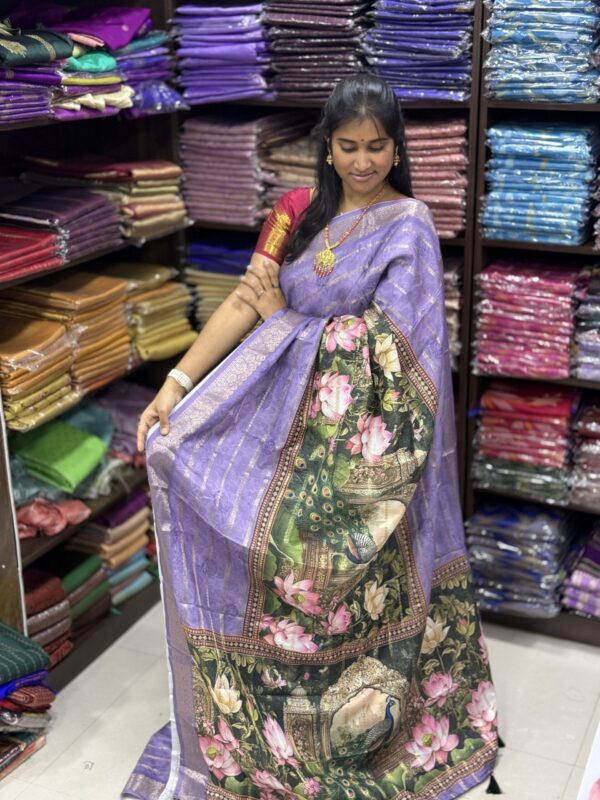 Elite Viscose Tussar silk Sarees