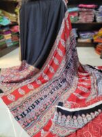 Ajrakh Modal Silk Sarees - Image 2