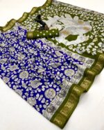 Traditional Mangalagiri Cotton Saree - Image 2