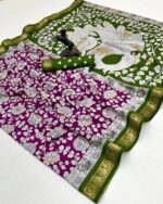 Traditional Mangalagiri Cotton Saree - Image 2