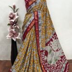Traditional Mangalagiri Cotton Saree