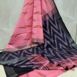 IKKAT LINEN COTTON SAREES