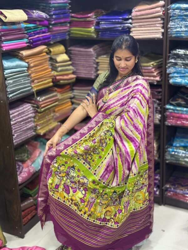 Kalamkari Silk Sarees