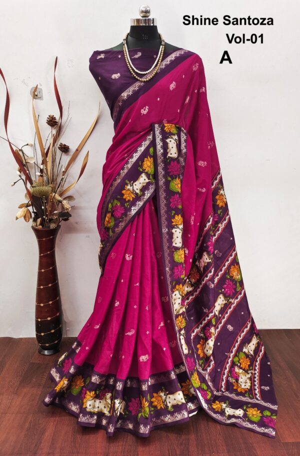 Elite Pichwai Silk Sarees