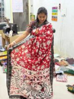 Traditional Mangalagiri Cotton Saree