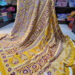Ajrakh Modal Silk Sarees