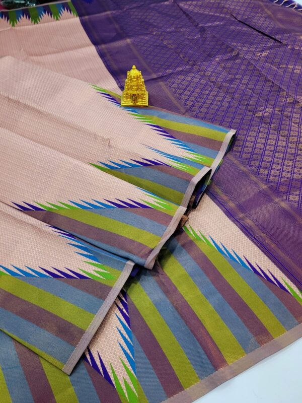Elite Temple Kanchi Silk Sarees