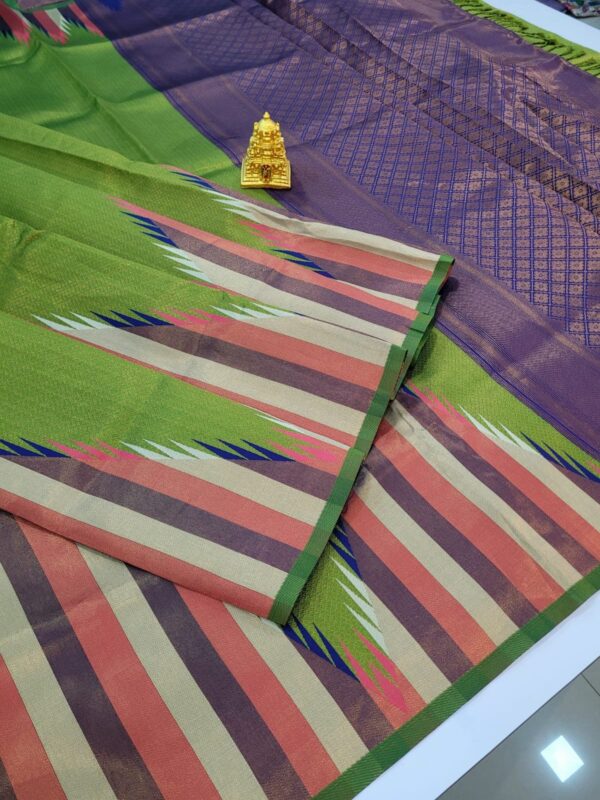 Elite Temple Kanchi Silk Sarees