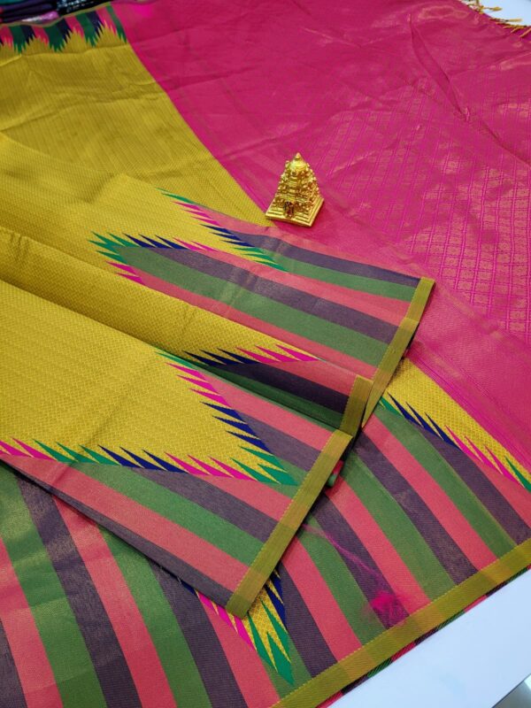 Elite Temple Kanchi Silk Sarees