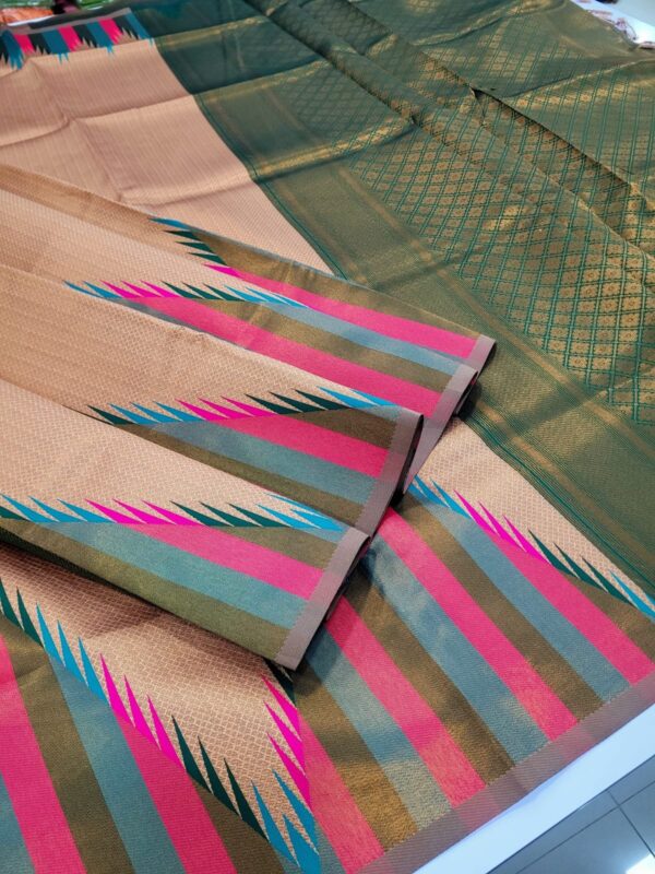 Elite Temple Kanchi Silk Sarees