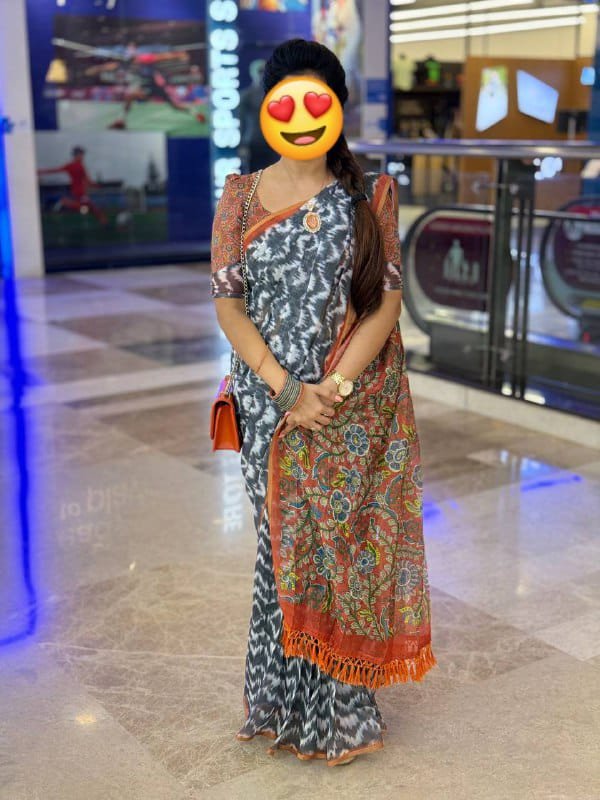Linen Jute cotton sarees