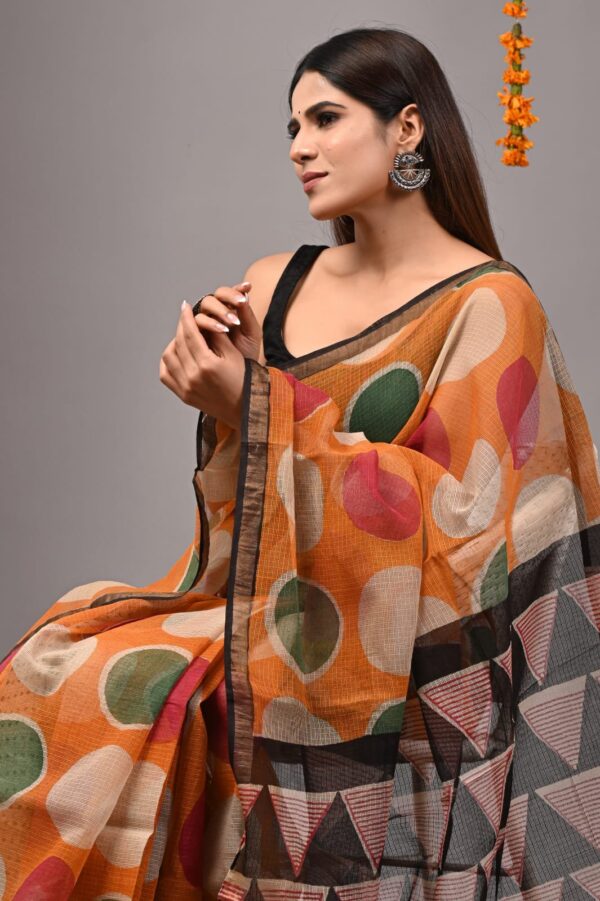 Linen Jute cotton sarees