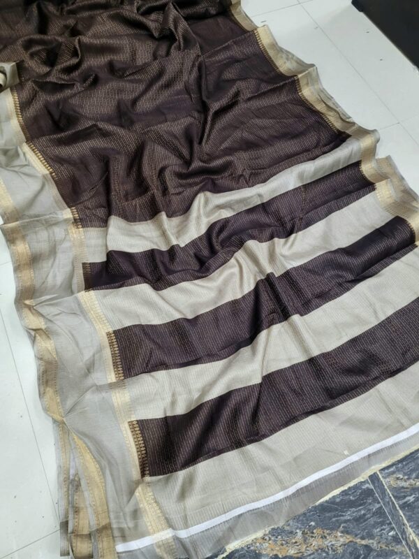 Premium Mysore Crepe Silk Sarees with Rettapetta border
