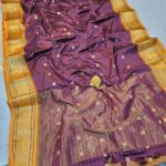 Pongal Gifting Sarees: Authentic mahwswari Checks silk Sarees