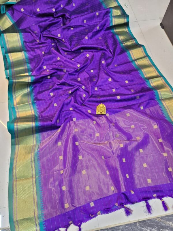 Authentic Maheswari Checks Silk Sarees