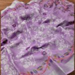 Premium Floral Shimmer silk Saree