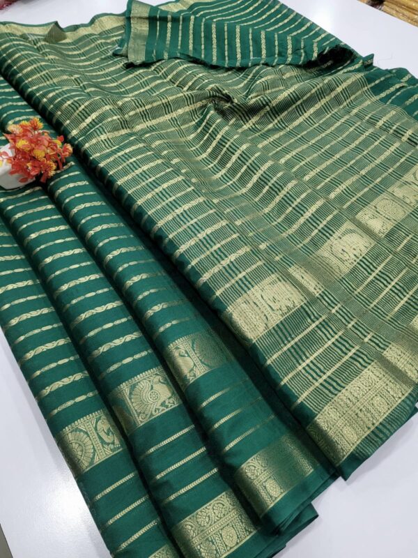 Elite Mysore Crape silk Sarees