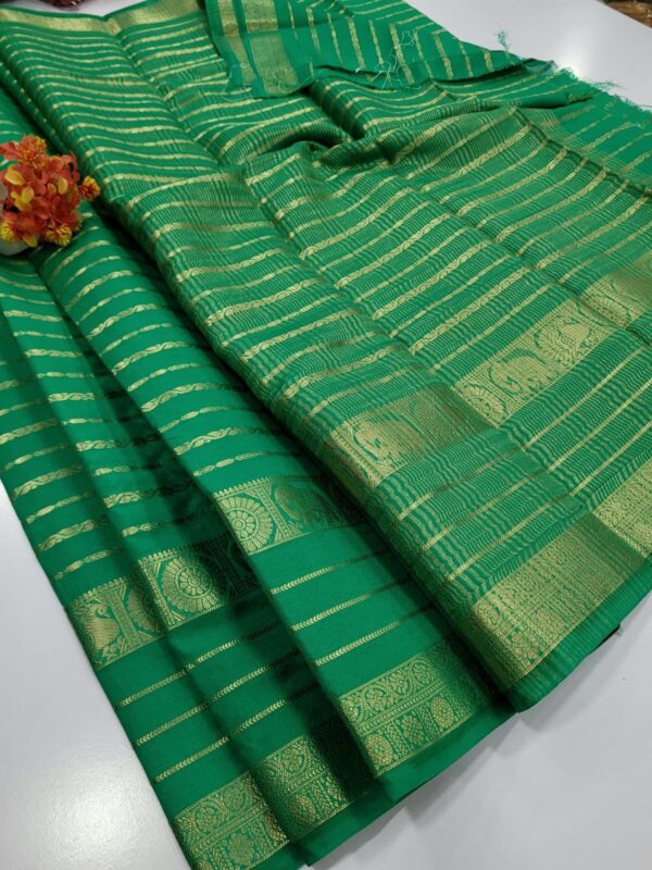 Elite Mysore Crape silk Sarees