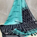 IKKAT LINEN COTTON SAREES