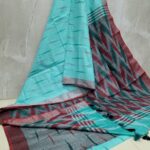 IKKAT LINEN COTTON SAREES