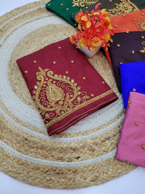 Handmade Aari Work Blouses