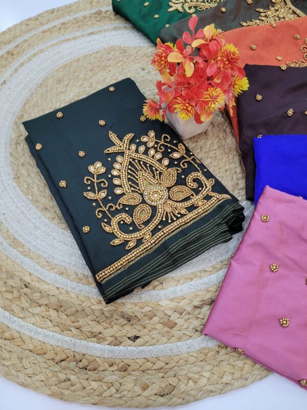 Handmade Aari Work Blouses