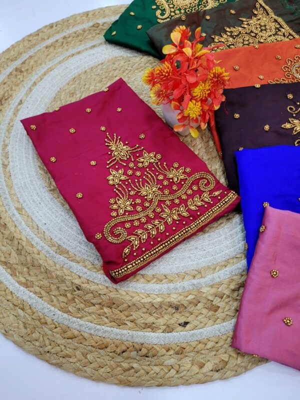 Handmade Aari Work Blouses