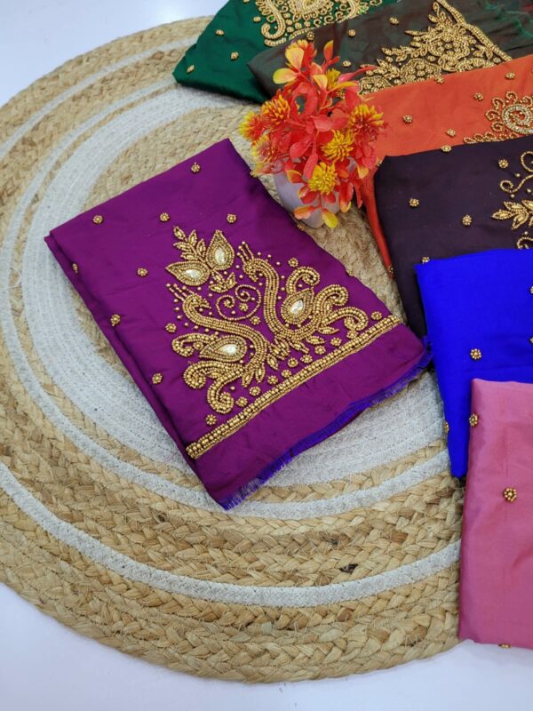 Handmade Aari Work Blouses