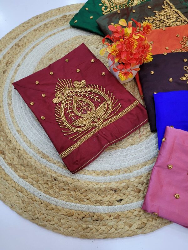 Handmade Aari Work Blouses