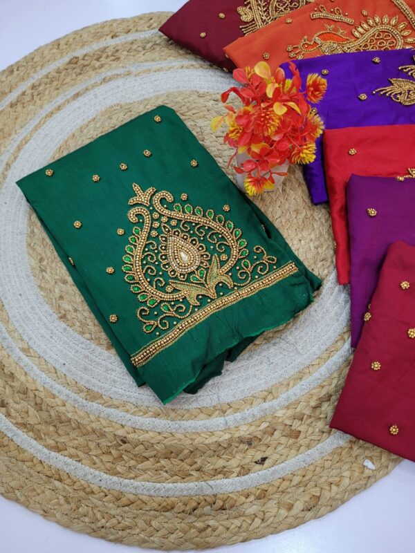 Handmade Aari Work Blouses