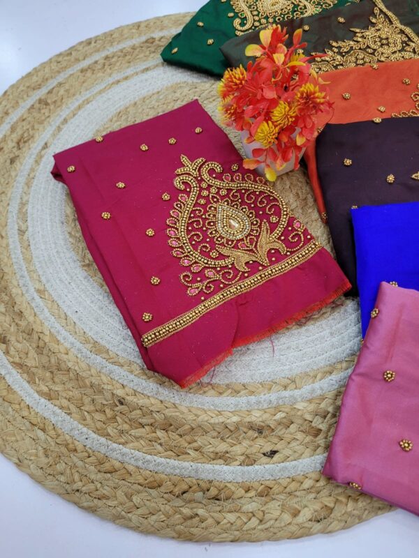 Handmade Aari Work Blouses