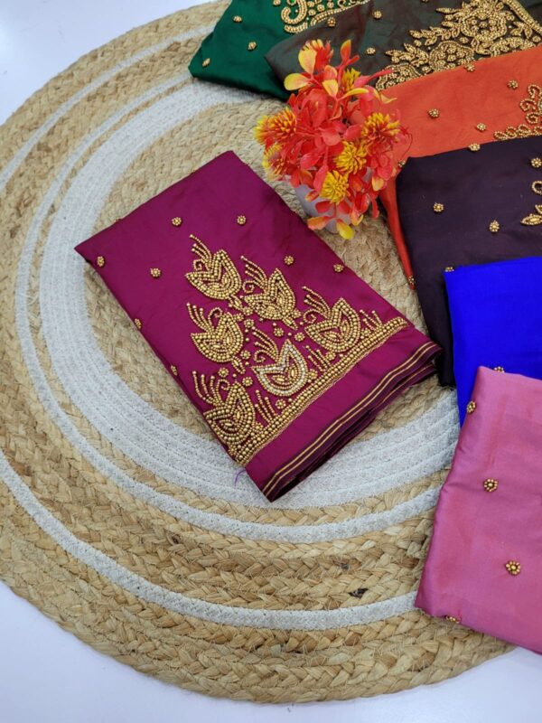 Handmade Aari Work Blouses