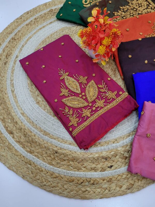 Handmade Aari Work Blouses